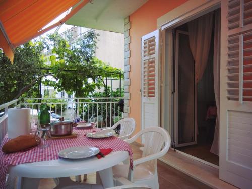 Μπαλκόνι ή βεράντα στο Apartman Antulov Srima