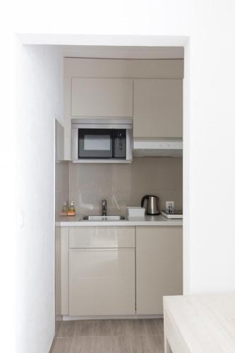 Una cocina o zona de cocina en Residence Mutschellen