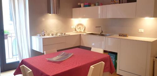 Kuchyň nebo kuchyňský kout v ubytování Villa Belmonte