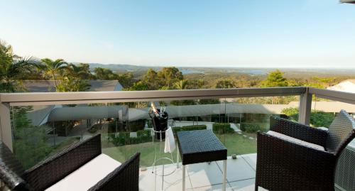 Μπαλκόνι ή βεράντα στο Mercure Clear Mountain Lodge