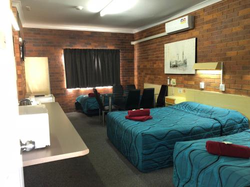 Glen Innes Lodge Motelにあるシーティングエリア