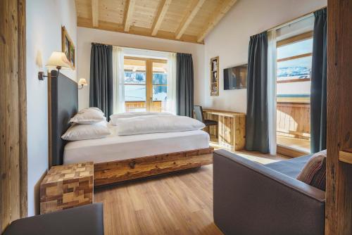 Postel nebo postele na pokoji v ubytování Plang Farmhouse