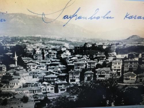 Nespecifikovaný výhled na destinaci Safranbolu nebo výhled na město při pohledu z penzionu