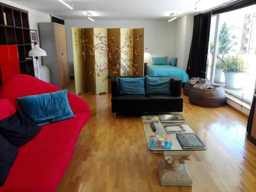 Χώρος καθιστικού στο Vila Real Loft 360º
