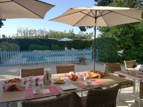 Mad på bed and breakfast-stedet eller i nærheden