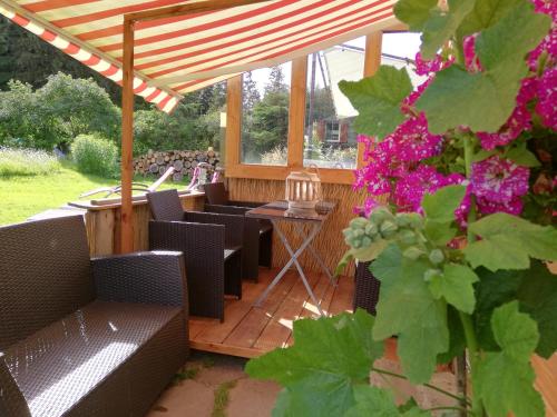Jardín al aire libre en Arber Alm