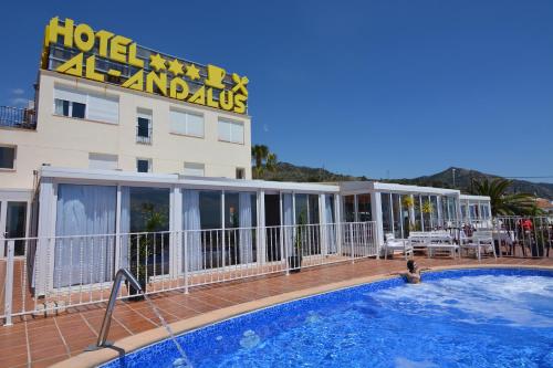 Πισίνα στο ή κοντά στο Hotel Al-Andalus
