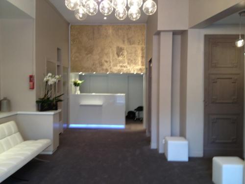 Ένα μπάνιο στο Hôtel Ligure