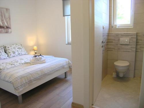 Koupelna v ubytování Apartman Danijel