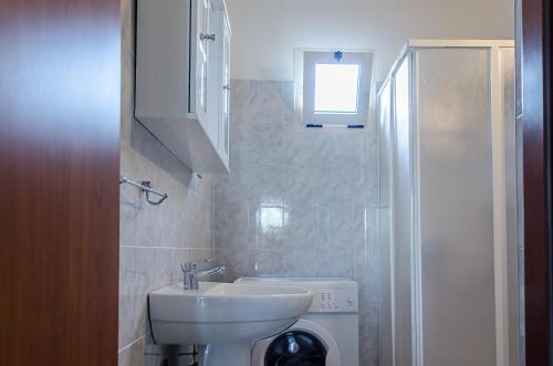 A bathroom at Corte Regina