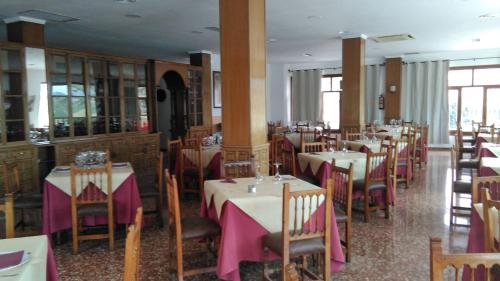 En restaurang eller annat matställe på Hotel Casabermeja