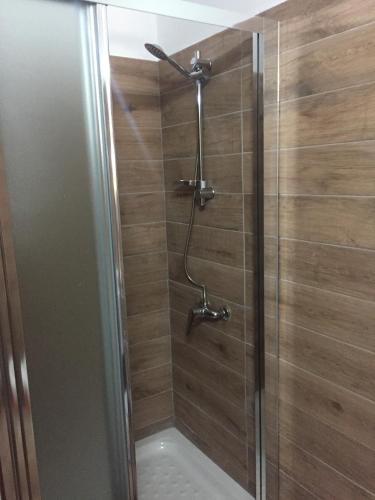 Koupelna v ubytování Kasapis Apts