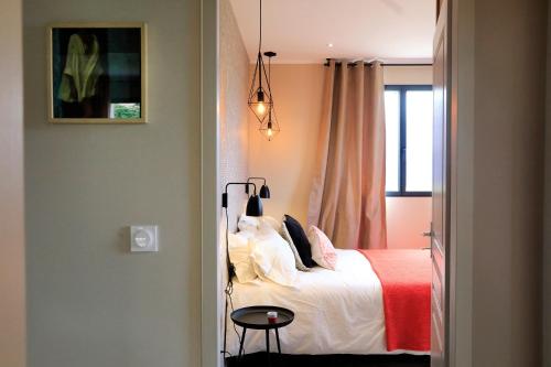 Ένα ή περισσότερα κρεβάτια σε δωμάτιο στο A Casa Leccia