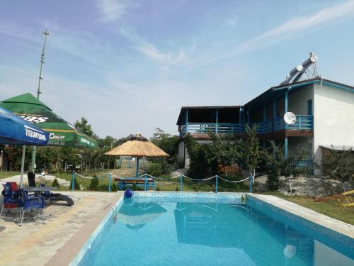 Πισίνα στο ή κοντά στο Gorgova Inn