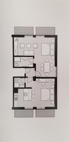 Pelan lantai bagi Apartments AD Radenci
