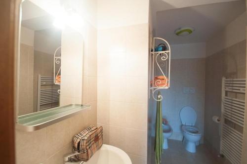 Kylpyhuone majoituspaikassa La Bordigona