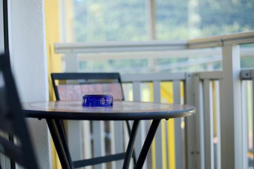 Balkoni atau teres di Hotel Garni Zerza