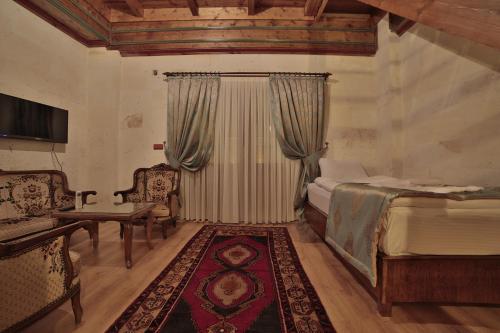 Katil atau katil-katil dalam bilik di Grand Cappadocia Hotel