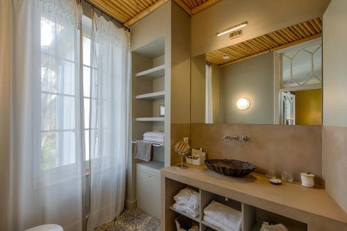 Koupelna v ubytování La Divine Comédie-Suites Deluxe