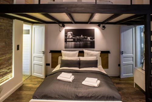 Very stylish and fresh studio home in the center 1055 Budapest, 19/a Nagy Ignác utca kép - 3