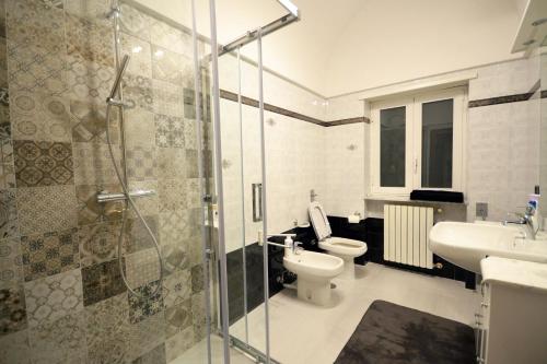 Koupelna v ubytování Villa Petra Chiara