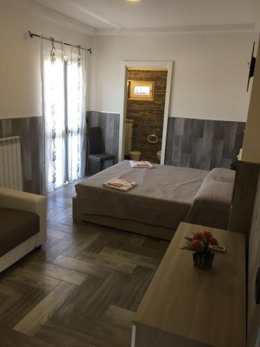 Posteľ alebo postele v izbe v ubytovaní Beb la lupa