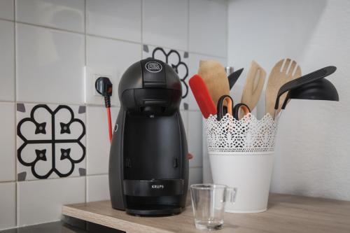 Παροχές για τσάι/καφέ στο Studio Cosy + Hyper-centre + Netflix