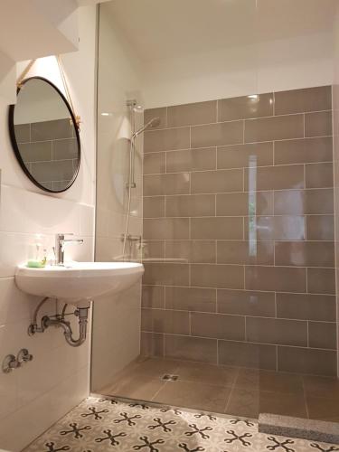 Et badeværelse på Villa Ane