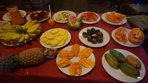 Nourriture dans la maison d'hôtes ou à proximité