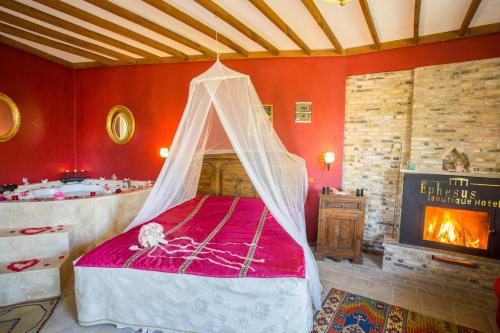 Letto o letti in una camera di Efes Butik Otel