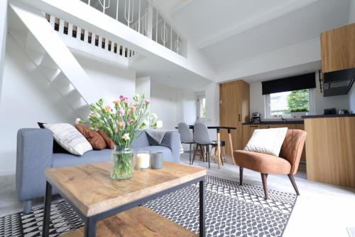 Χώρος καθιστικού στο At the Dunes