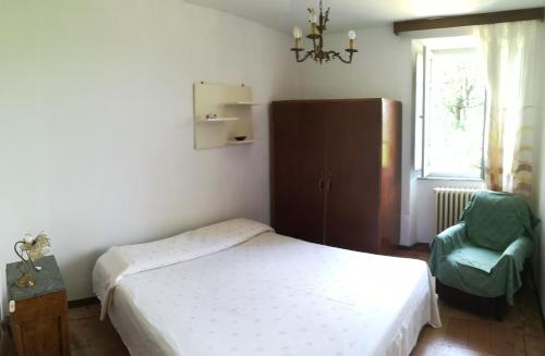 Postel nebo postele na pokoji v ubytování Casa Vacanze da Peppa