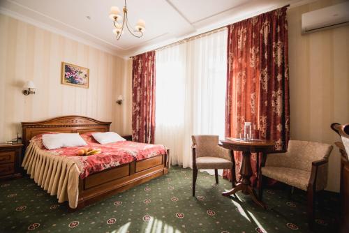 Postel nebo postele na pokoji v ubytování Hotel Sofia
