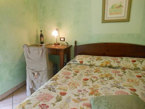 Ein Bett oder Betten in einem Zimmer der Unterkunft Cà 'd Gnese