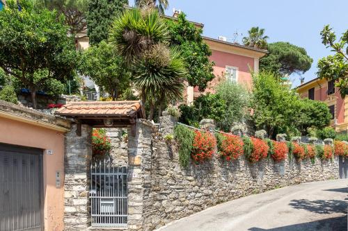 Κήπος έξω από το Apartment Villa Bruna Rapallo