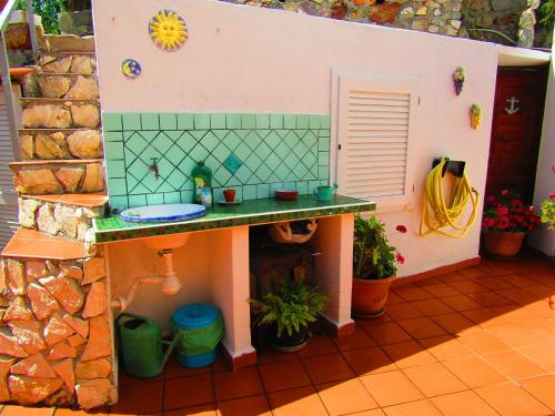 Kuchyň nebo kuchyňský kout v ubytování La Vite