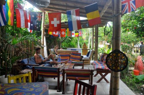 Un restaurante o sitio para comer en Viejamar B&B
