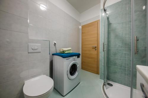 Kúpeľňa v ubytovaní Apartman Markulin