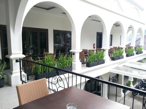 Restoran atau tempat lain untuk makan di Casa de Wanea Hotel