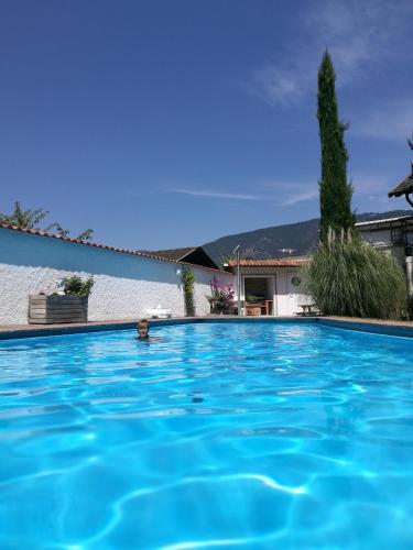 Πισίνα στο ή κοντά στο Residence Reinhild