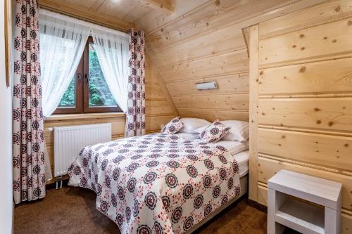 Katil atau katil-katil dalam bilik di Apartamenty Jędrol