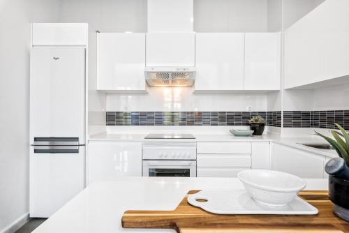Köök või kööginurk majutusasutuses iloftmalaga Premium Alameda Principal