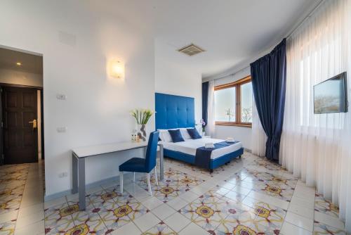 Χώρος καθιστικού στο Hotel Sole Splendid