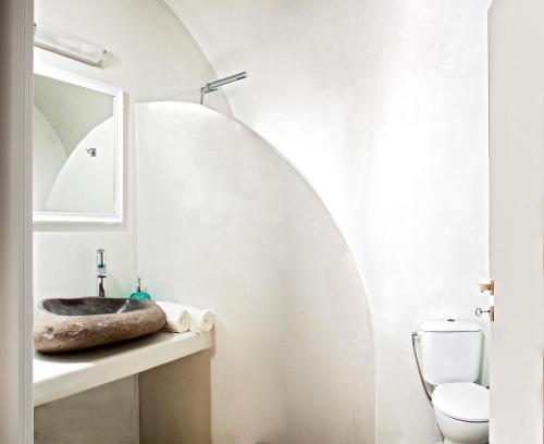 Koupelna v ubytování Villa Del Sol Santorini