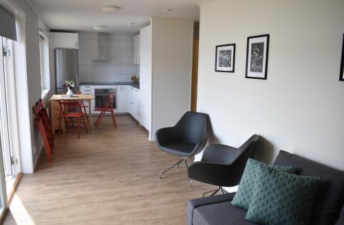 Posezení v ubytování Håveruds hotell och konferens