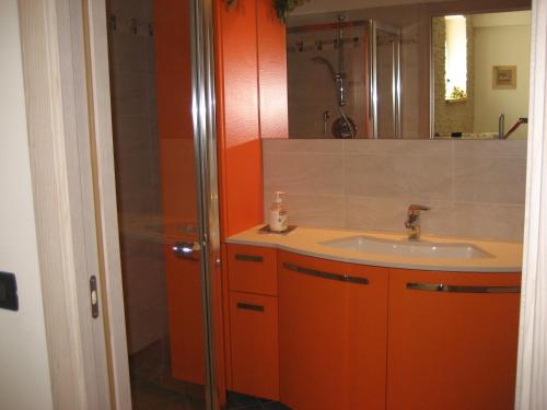 Kylpyhuone majoituspaikassa Il Granello