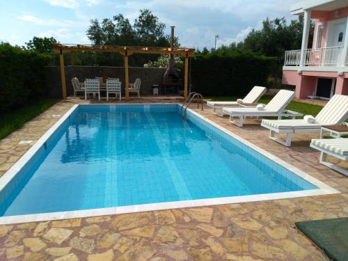 Πισίνα στο ή κοντά στο Villa Aphrodite