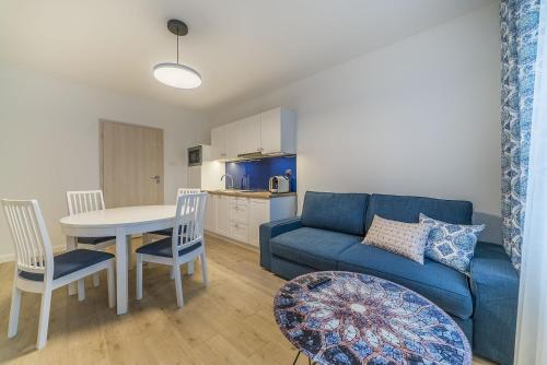Dapur atau dapur kecil di Apartamenty Draga
