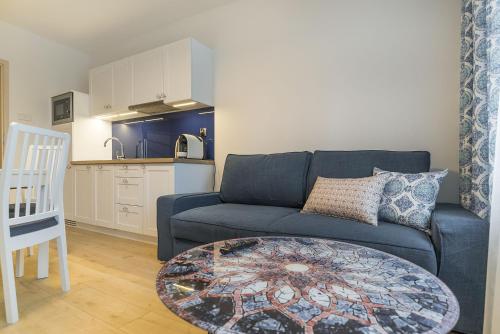 Dapur atau dapur kecil di Apartamenty Draga