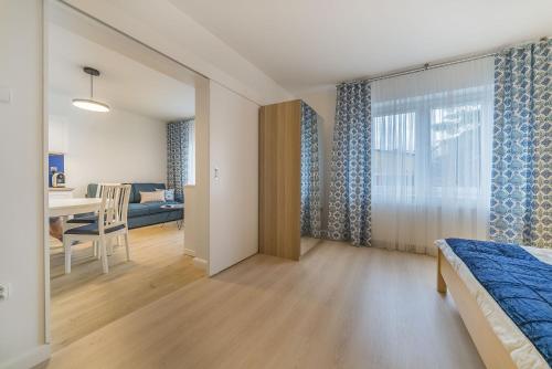 Ruang duduk di Apartamenty Draga